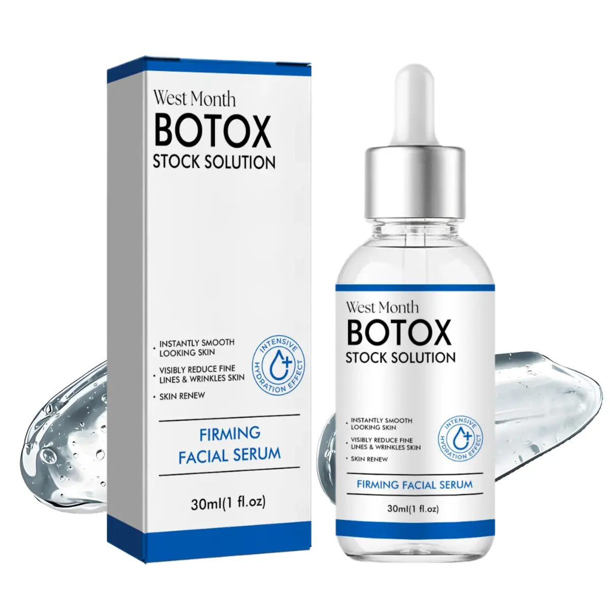 Active Peptide Firming Serum for Face, Moisturizing Essence for Skin Rejuvenation and Repair, Daily Use for All Skin Types, 30 ml, Active Peptides