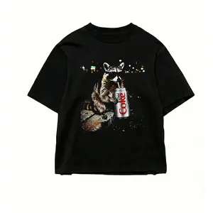 [Flashsale up to 70%]Three Raccoons Diet Coke T-shirts, Funny Meme Genz Dank Raccoons, Trendy Shirt, Gift for Men, Women funny shirts for women, Womenswear Cotton Top Streetwear