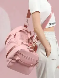 1PC Multi-Functional Vacation Luggage, Travel Bag, Travel Duffle Bag, Large Capacity Waterproof Fitness Bag, Dry Wet Separation, Weekend Bag, For Vacation, Skiing Leisure