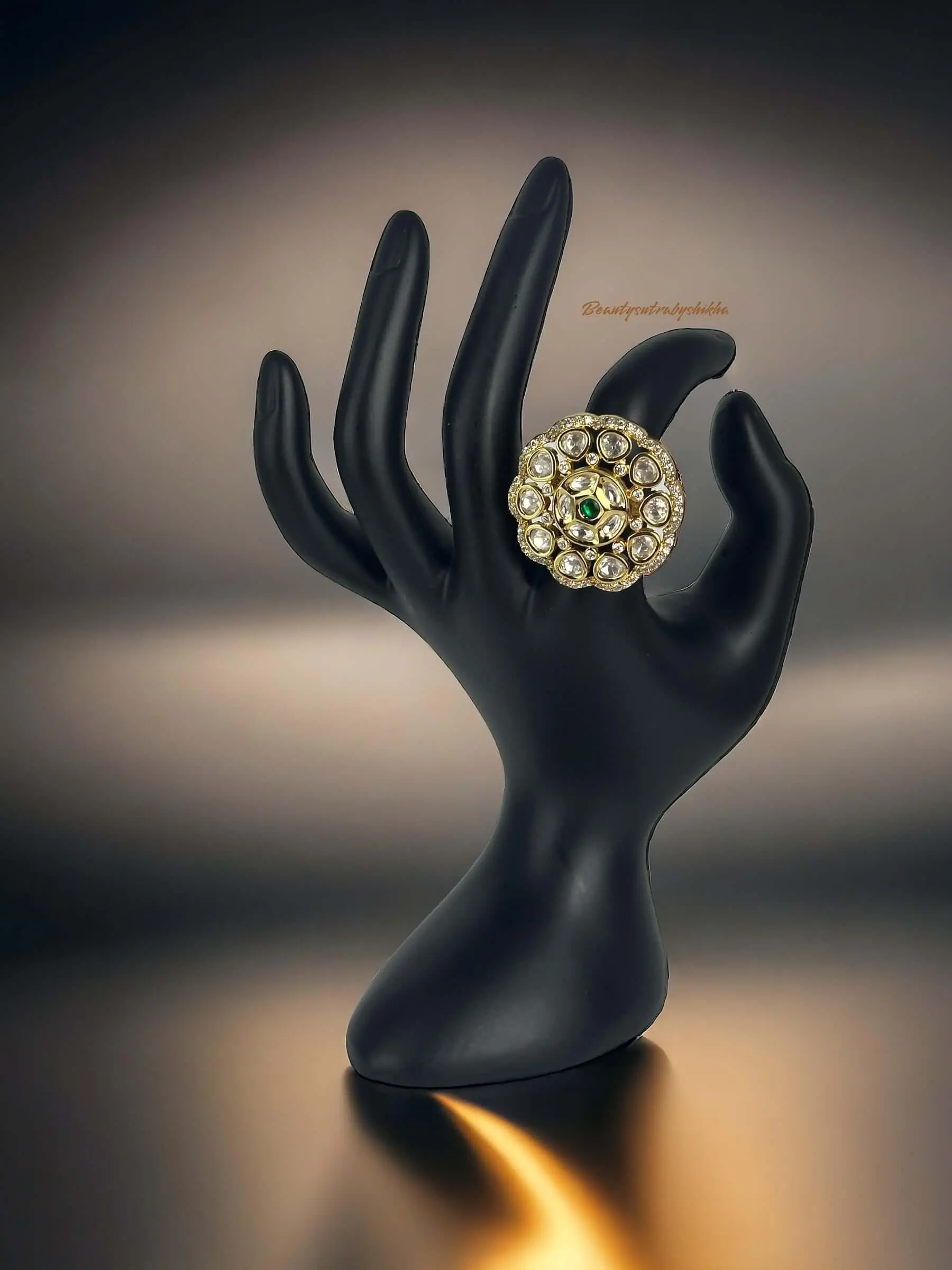 Vintage Kundan  Ring | Luxury Indian Bridal Jewelry Collection