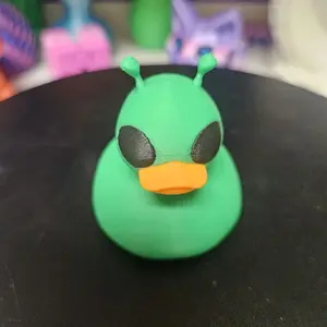 3d printed alien duck