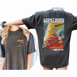 Vintage Lightning Mcqueenn T-Shirt, Radiator Springs Tee, Rusteze cars, Characters, WDW Family Vacation Top