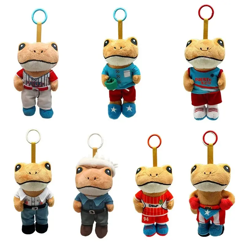 Keychain Charm – Frog Plush: A unique, rare, collector-grade gift designed for fans.Two pieces, random colors