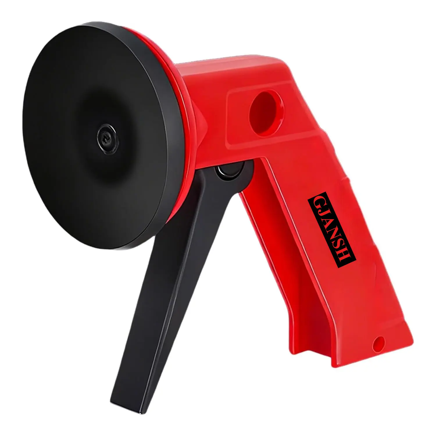 GJANSH Mini Suction Cup Lifter with D-Handle, One-Handed Ergonomic Handle Glass Puller for Small Tile, Window, Stone, Max 22lbs/10kg Capacity