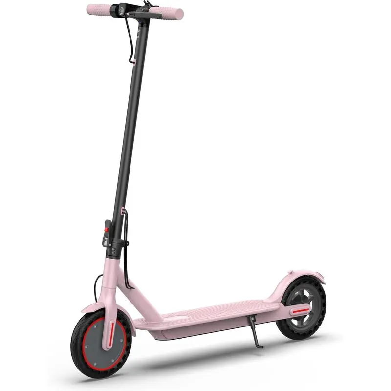 Unisex Adult Size Electric Scooter - 8.5"/10" Solid Tires, 350W Motor, Up to 19-22MPH, Long-Range Folding Escooter, App Controlled High Speed Scooter with Double Braking System for Portable Commuting