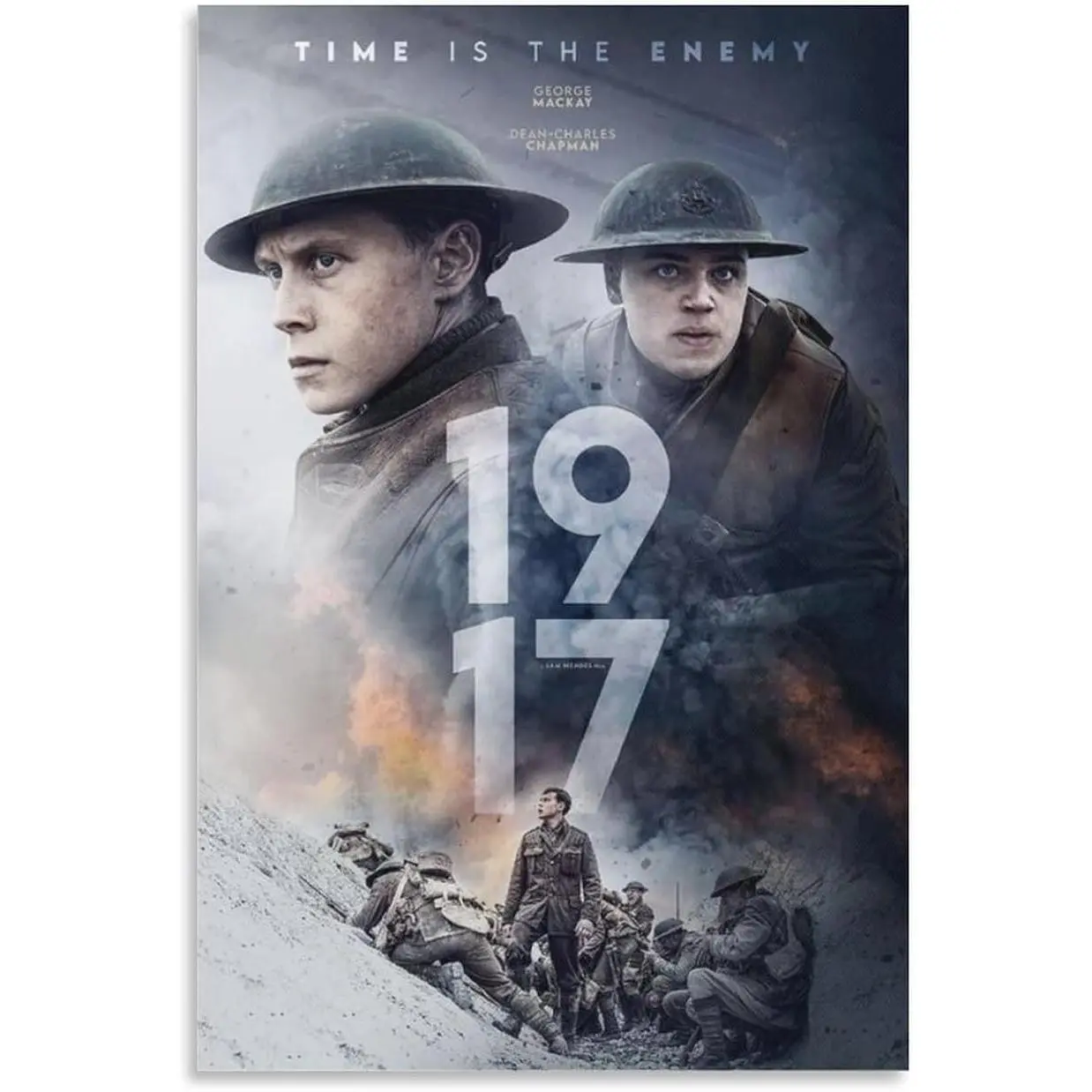 1917 Movie Poster (18) Painting On Canvas Wall Art Poster Scroll Picture Print Living Room Walls Decor Home Posters
