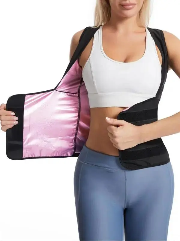 Women's Adjustable Velcro Sauna Tank Top,Sleeveless Sauna Top for Women, Workout Gym Exercise Clothing,Gym Clothes, Gym Wear, Fall Outfits,Fallfreshness Valentine's Day