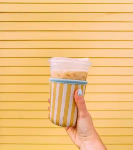 Spring Stripes Coffee Sleeve