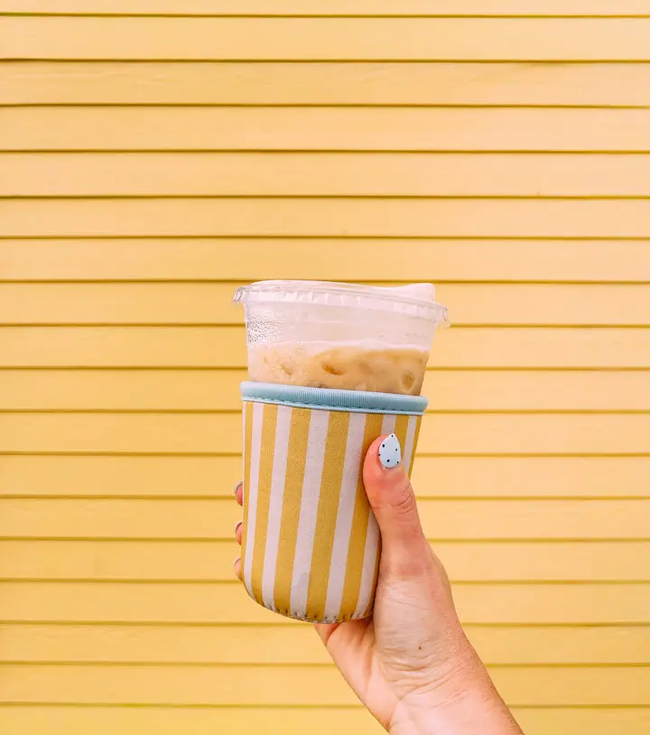 Spring Stripes Coffee Sleeve Spring Stripes Coffee Sleeve