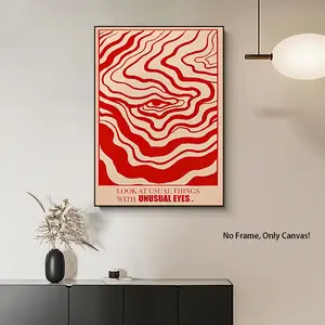 Modern Abstract Art Poster, Classic Wall Decor for Living Room & Bedroom, Unique Modern Design, Perfect Gift Idea