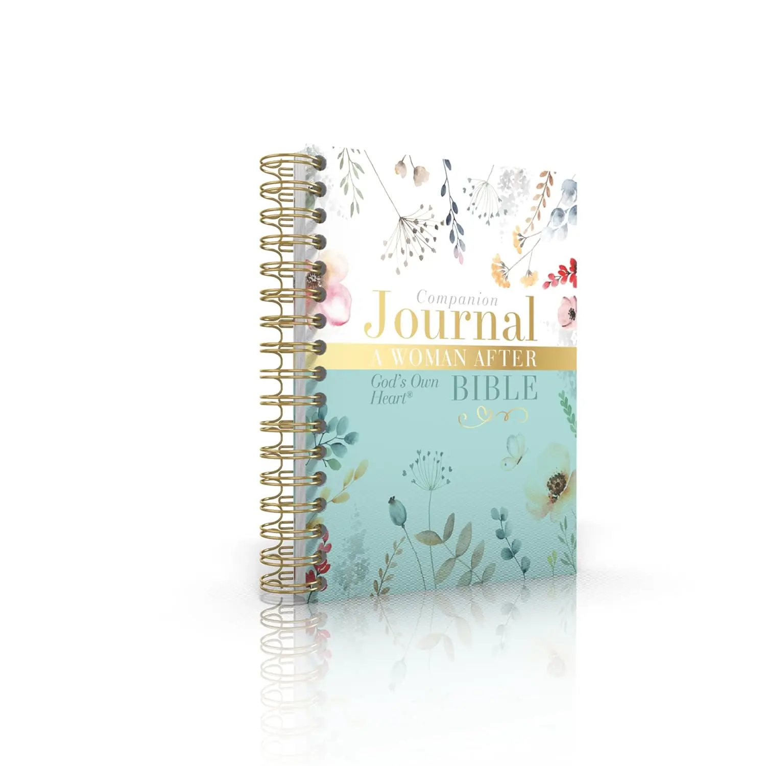 A Woman After God's Own Heart Bible Companion Devotional Journal, Spiral-Bound Spiral Notebook Journal for Adults with 365 Days of the Year Content & Gratitude Spot, Elizabeth’s Daily Wisdom