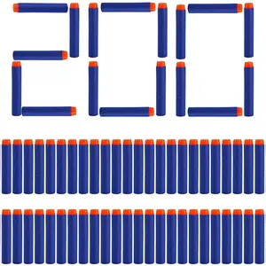 Compatible Darts 200PCS Refill Pack Bullets for Nerf N-Strike Elite Series Blasters Toy Gun