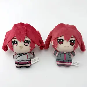 10cm Anime Peripherals Kasane Teto Plush Soft Pillow Home Decor Plushie Diva Vtuber Kawaii 20cm Stuffed Teto Toy Children Adults