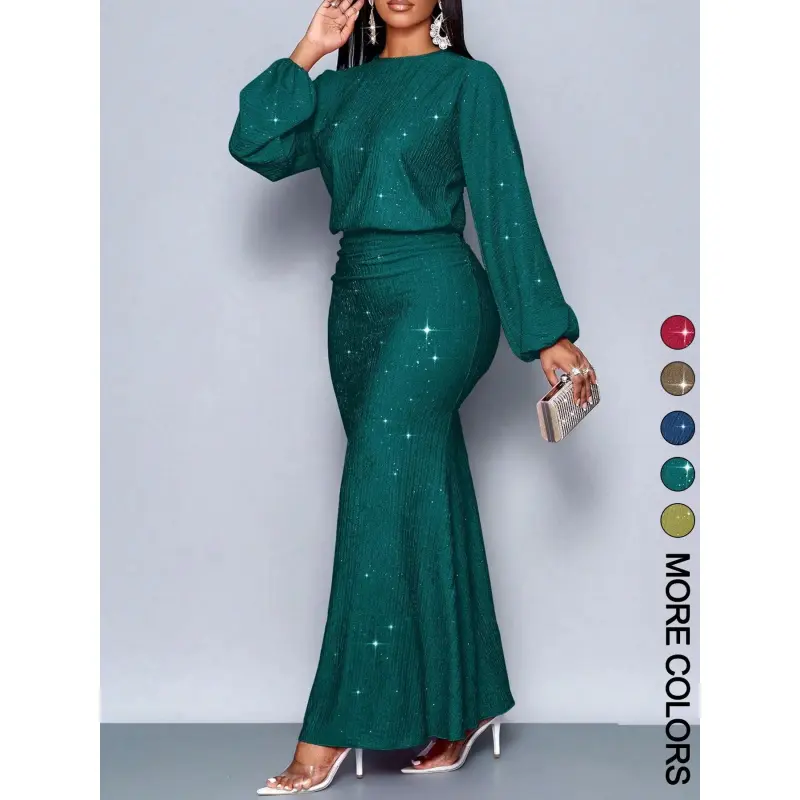 green long dresses for wedding Sage Green Satin Maxi Wedding Guest Dress SOLENE main image 0