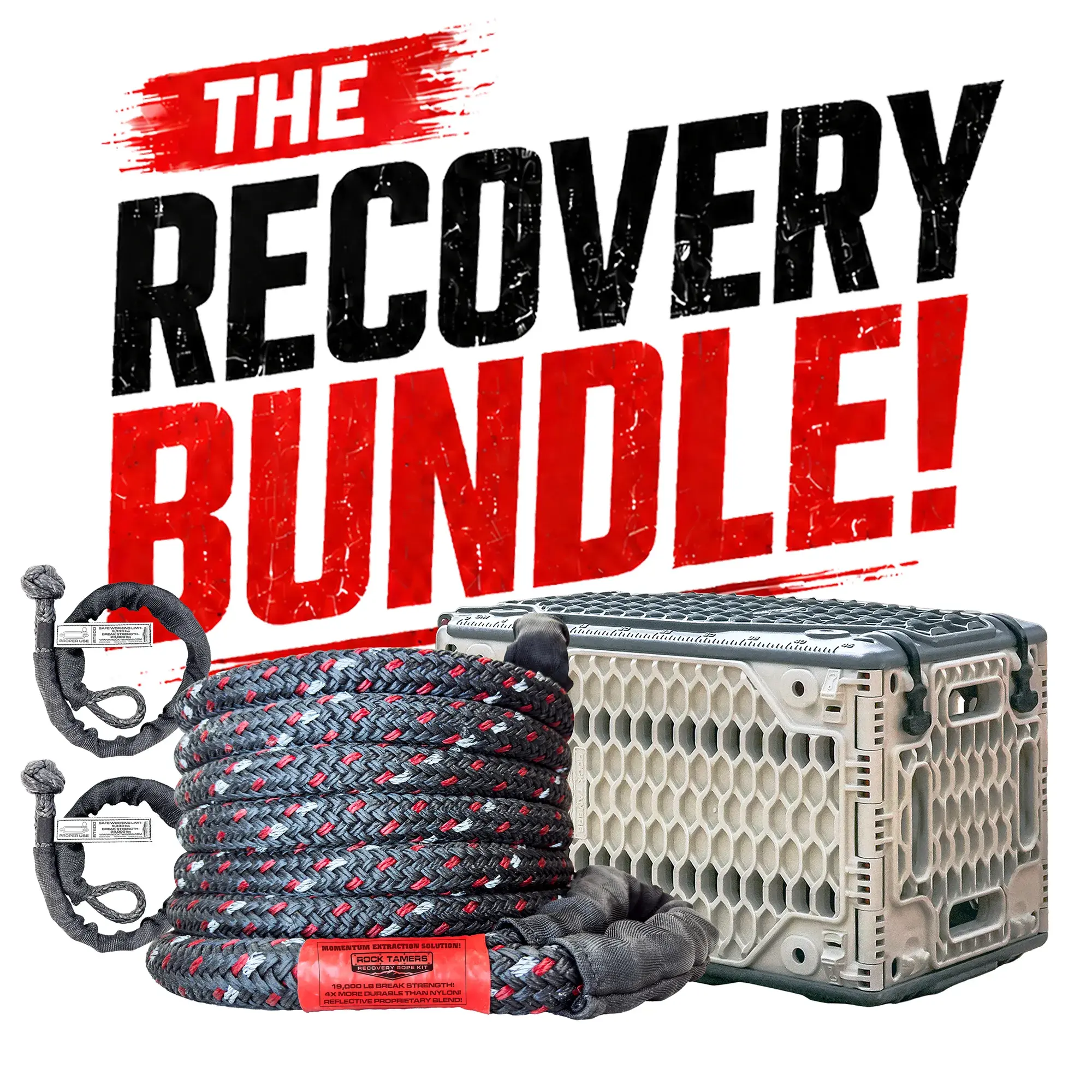 Traction Crate + Recovery Rope Bundle Traction Crate + Recovery Rope Bundle