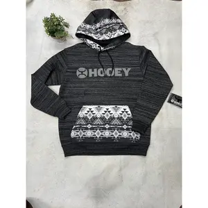 Hooey Men's BLack Legendary Hoody