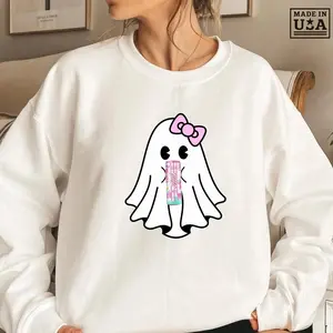 Cute Ghost Alani Lover Sweatshirt – Halloween Gift for Her