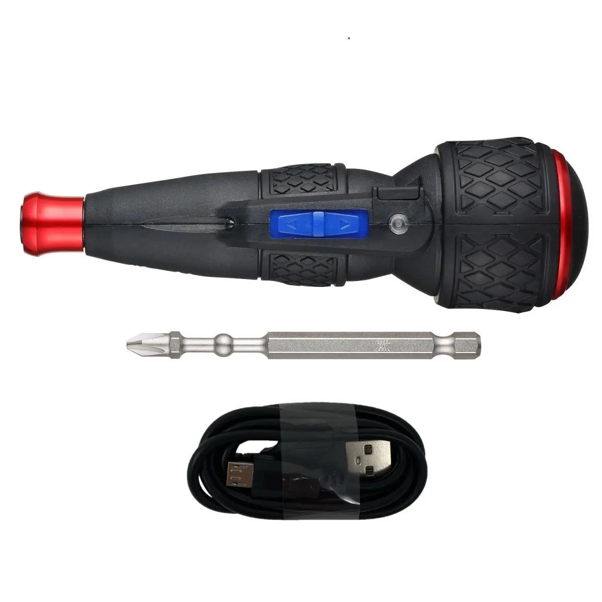 Vessel VST-220USB1U Ball Grip Cordless Power Screwdriver - Rechargeable High Torque DIY Power Tool with Switchable Shape, Multifunctional Design, Diy Power Tools
