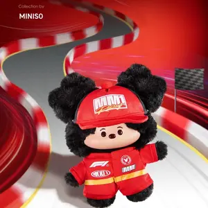 Disney Mickey Formula1 Speed Life Series Vinyl Plush Hang Card – F1 Limited Edition, Must-Have Collectible, Ultimate Gift for F1Racing & Disney Fans
