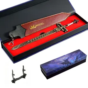 30CM Foam Pad Superbuybox Elden Ring DLC Night Reign "The Sword of Night and Flame"Foam Giftbox Action Figure Game Collection Video game Csoplay Desk Decor