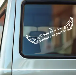 El Viejo En El Cielo 10 Inch Vinyl Decal Sticker Bumper window laptop UV, Water Resistance 20+ Color and Size Customized