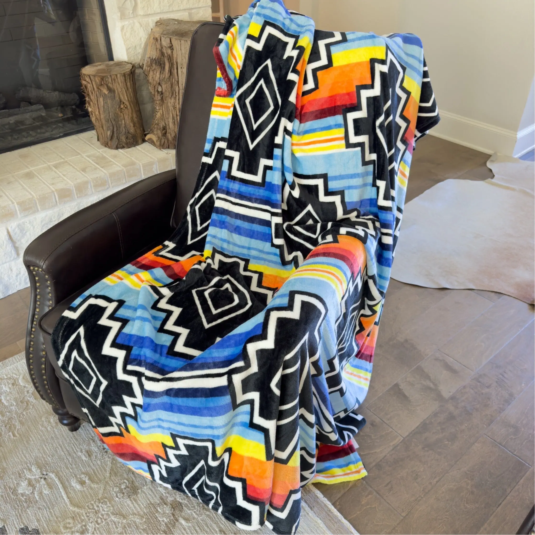 The Ella Lightweight Soft Throw Blanket 60"x80"
