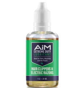 PlanetSafe AIM Hair Clippers & Electric Razors Oil - Non-Toxic, Odorless, Comfortable Blade Performance