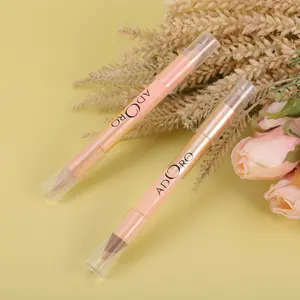 ADORO Brow Highlighter Pencil Duo - Champagne Pink & Gold Shades for All Skin Tones - Makeup