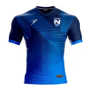 Nicaragua Season 2022 Away Soccer Jersey - Blue Navy