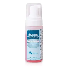 Hibiclens Antiseptic Antimicrobial Skin Cleanser 4oz Foam Pump