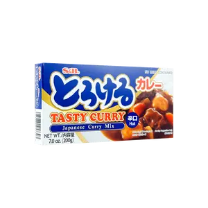S&B Torokeru Curry Hot 200g