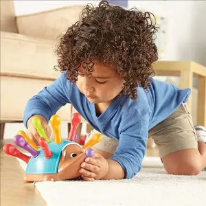 Cute Hedgehog Design Shape Sorter Toy, Color Recognition Concentration Training Toy, Educational Toy for Kids