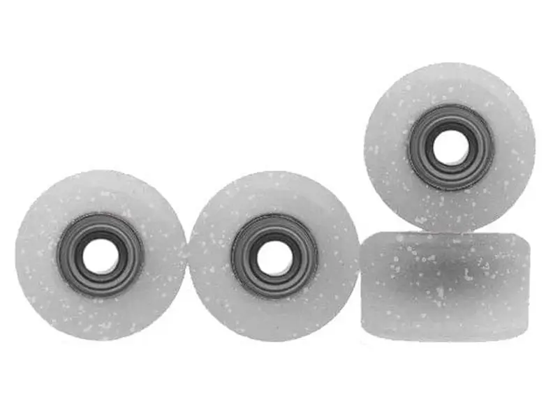 Apex New Street Wheels - 61D Urethane - ABEC-9 Bearings - "Polar Spark"