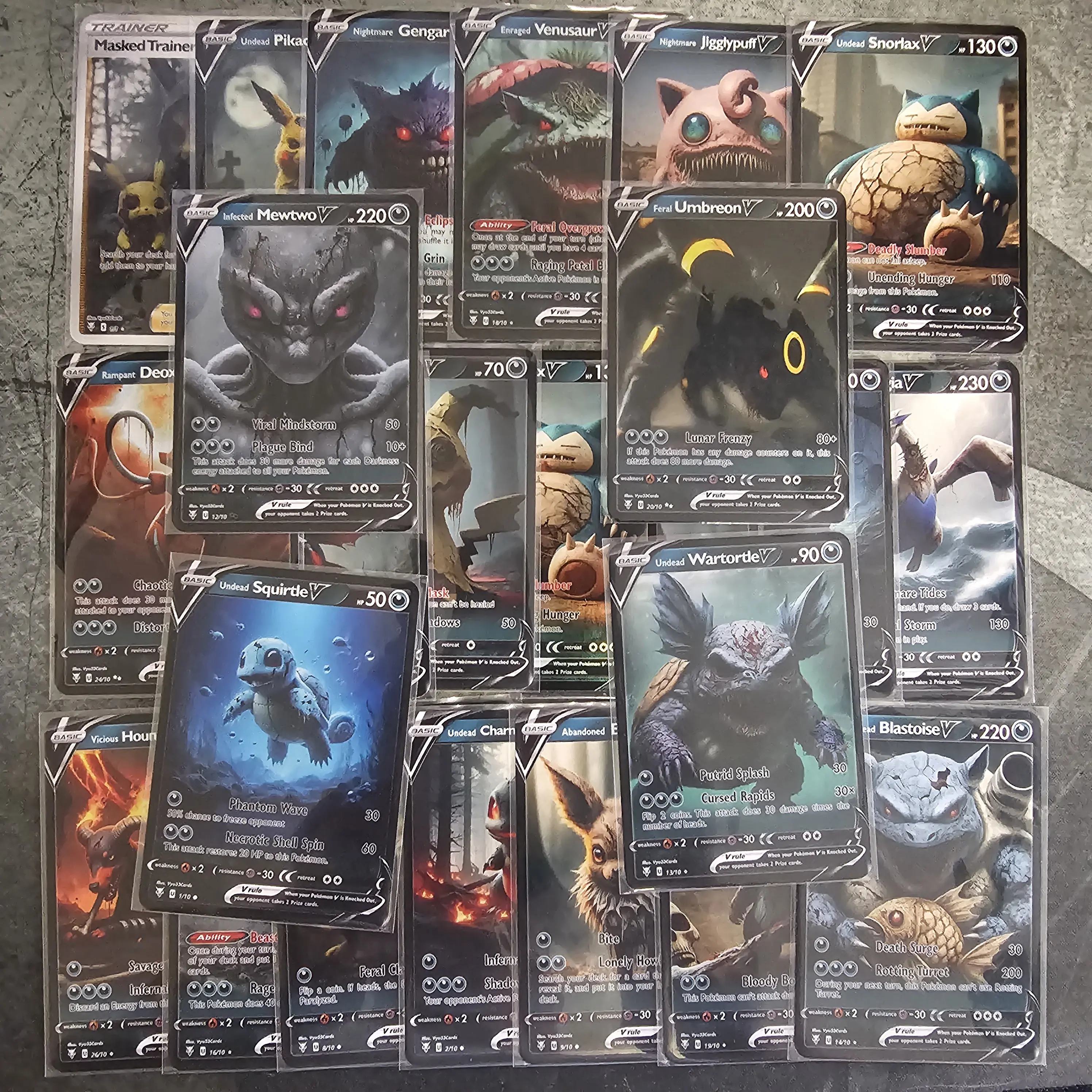 Horror Pokémon Packs and Trading Cards - Unique and Spooky Horror Pokémon Packs and Trading Cards - Unique and Spooky