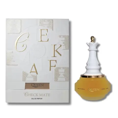 Women's Armaf Checkmate Queen Eau de Parfum Spray - Aromatic Fruity Fragrance, Citrus Scented Perfume, 3.4 Oz Single Item Fragrance