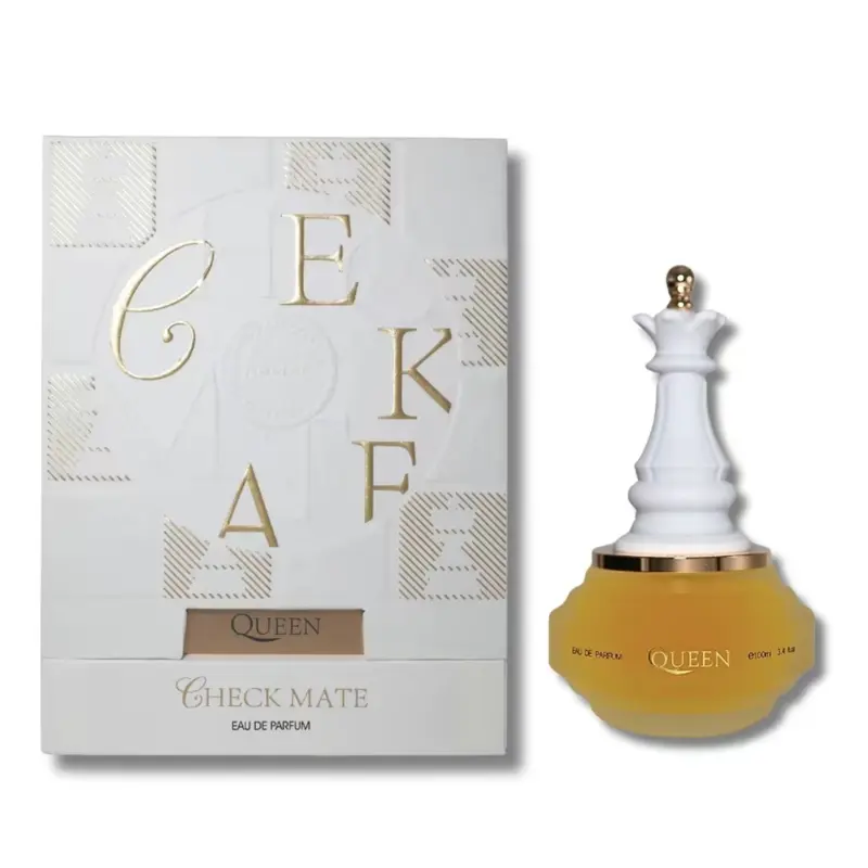 Women's Armaf Checkmate Queen Eau de Parfum Spray - Aromatic Fruity Fragrance, Citrus Scented Perfume, 3.4 Oz Single Item Fragrance