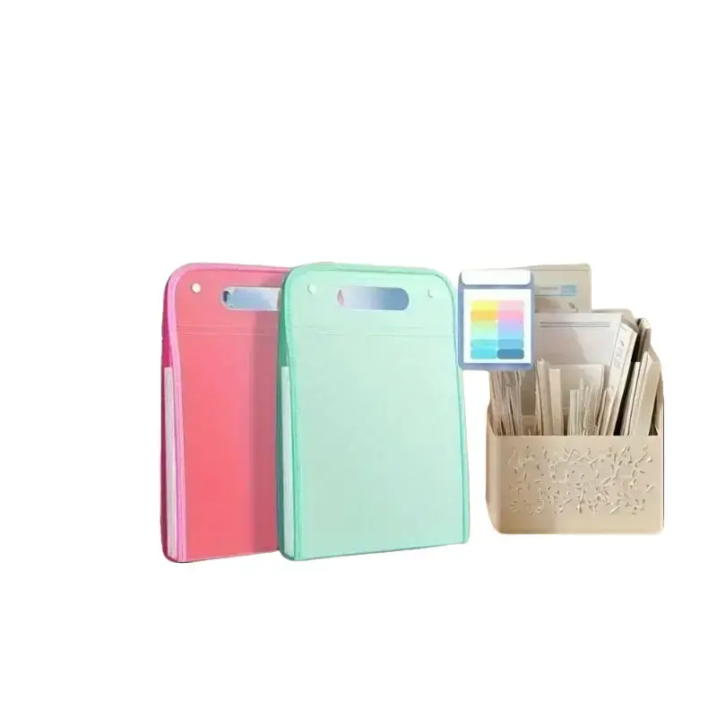 13-Layer Heavy-Duty Expanding File Folder with A4 Size & 13 Expandable Sections - Multi-Pocket Document Organizer Suitable for School, Office, College - 13-Tier Folder for Papers, Exams, Receipts, Bills
