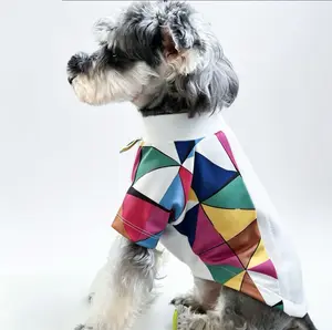 DAZI Kaleidoscope Summer Sport ''Shirts'' - Cozy All-Season Dog Homewear, Cool Breathable Fabric New Style - Pet Clothes for Indoor & Outdoor Wear