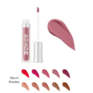 BUXOM Full-On Plumping Lip Matte - Matte Finish and Hyaluronic Acid Formula for Makeup and Moisture Retention