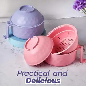 Microwave Ramen Bowl Set, 2 Packages Microwave Ramen Cooker Set, Wheat Fiber Instant Noodle Bowl with Chopsticks, Stuff for College Dorm Room Essentials for Girls, Microwavable Cooker Noodles Tableware Set Value Pack Valentine's Day gift Christmas Gift