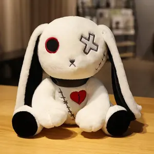 Cute Bunny Shaped Plush Toy, 1 Count Cute Stuffed Animals Plushies Toy, Kreeptures Plushie Toy, Stuffed Plush Toys for Kids, Best Gift Toy, Fidget Toys Kids Toys Summer Gifts for Her, Gift for Her, Girl's Gift, Soft