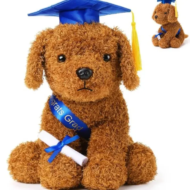 Plush Puppy - Blue