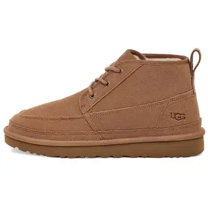 UGG Neumel Moc Men's Chestnut Snow Boots with Insulation, Durability, and Slip Resistance