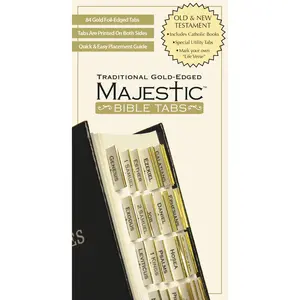 Majestic Traditional Gold-Edged Bible Tabs