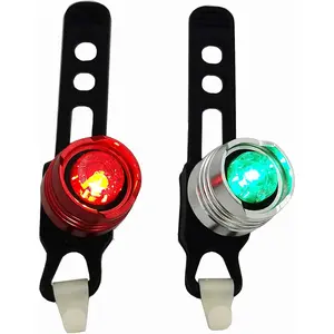 Portable Green Red Aluminum Marine LED Boating Navigation Lights, LED Backup Lights for Boat Bow Stern, Suitable for Kayak Pontoon Yacht Dinghy
