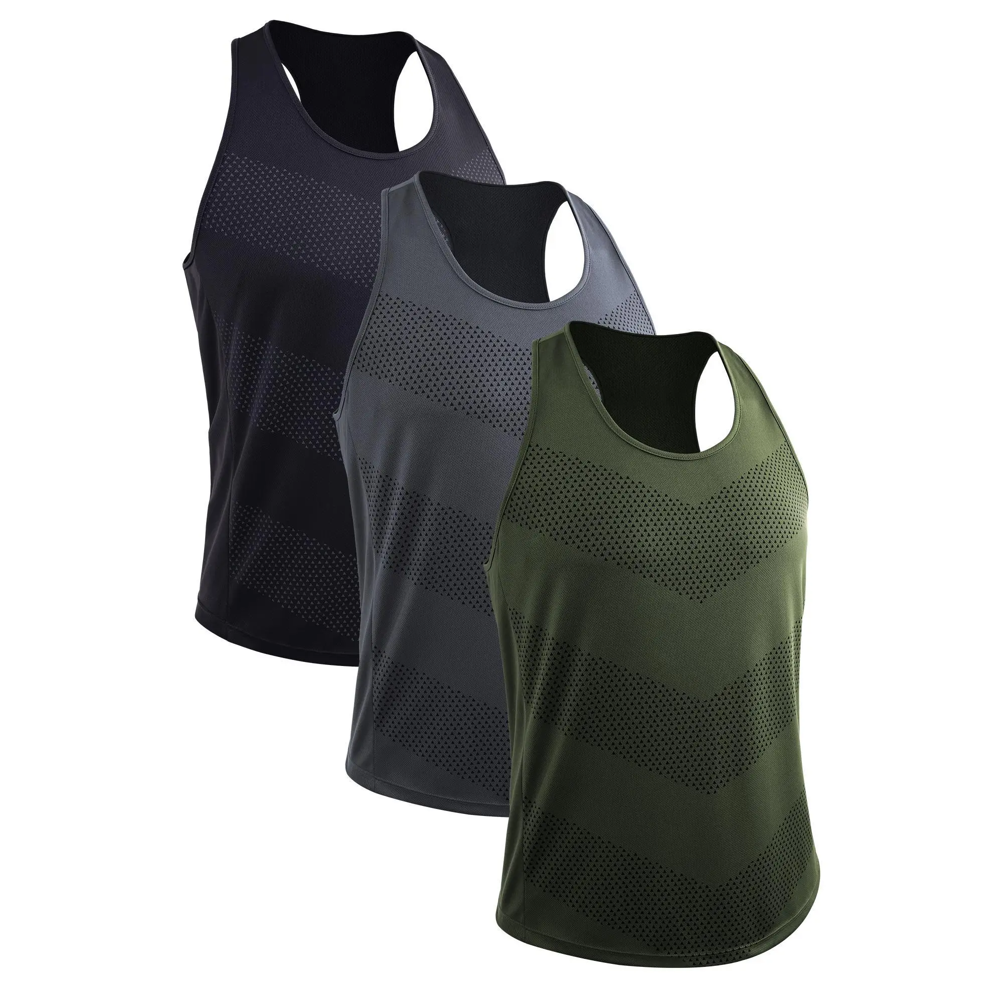 NELEUS Men's 3 Pack quick-drying Fitness running Vest Sports Training sleeveless T-shirt summerwins,travel essentials,camping essentials tiktokshopbacktoschool