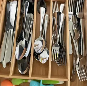 40 Pcs Silverware Stainless Steel Flatware Set Stainless Steel Utensils Service for 8