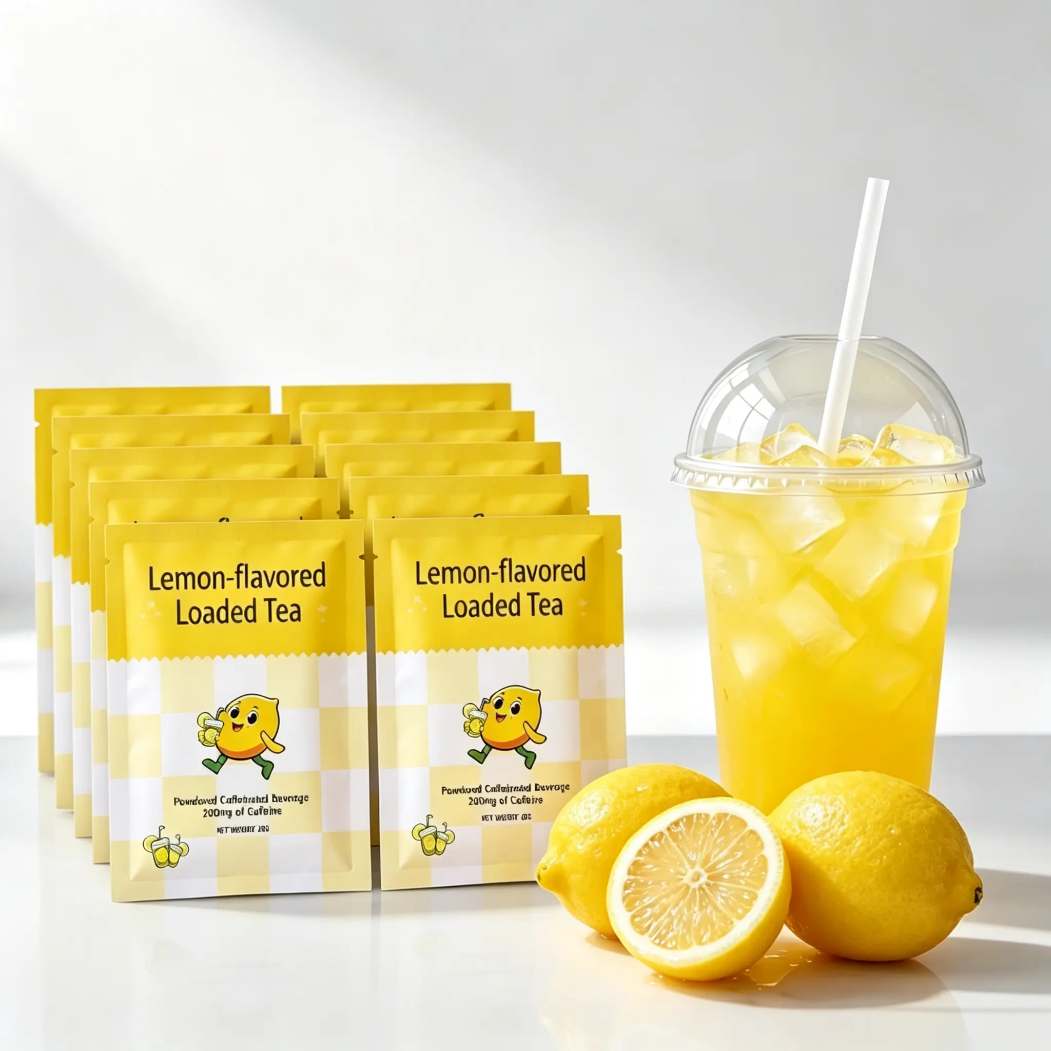 10 Pack  Flavor Loaded Waters I20oz Sugar Free Caffeinated Flavored PowderBeverage Mix  Easy to Mix packet support pcos