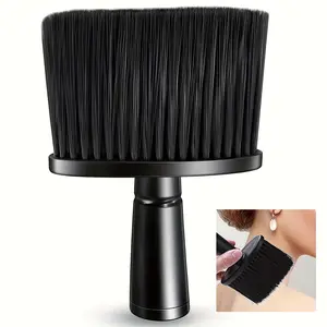 1 Pc Soft Hair Brush Neck Face Duster Hairdressing Hair Cutting Cleaning Brush, Professional Hairdresser Neck Brush for Barber Salon Hairdressing Styling Tool, Beauty Products