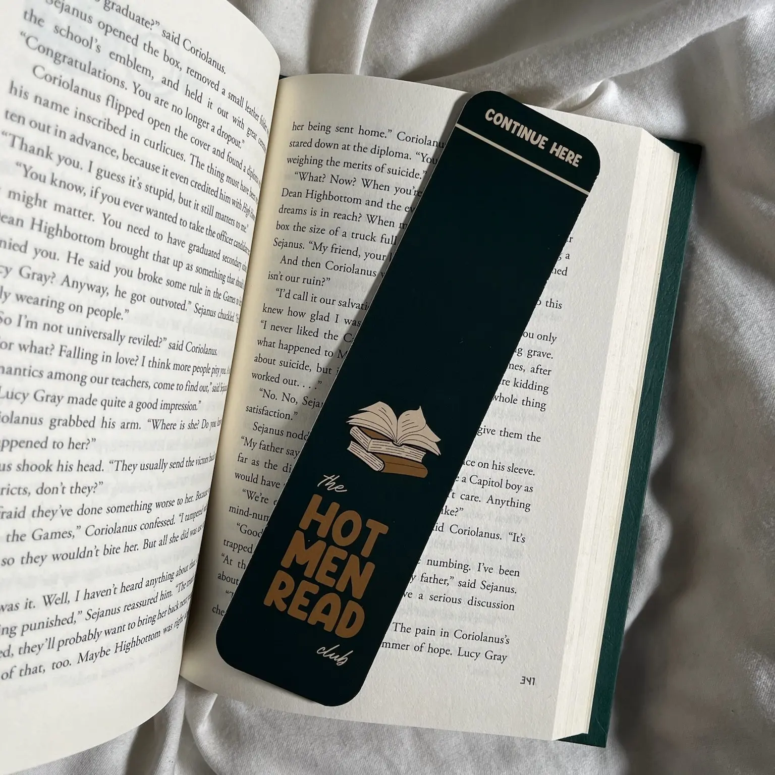 Hot Men Read Club Bookmark - 2x8 inches Matte Finish